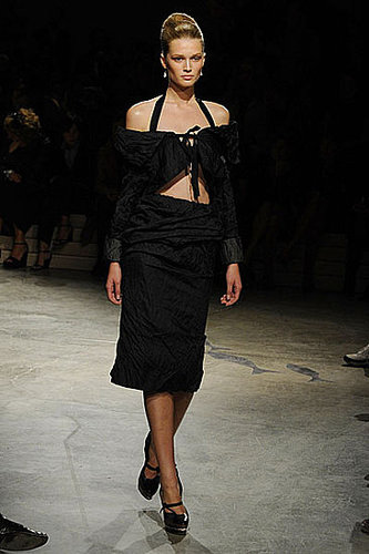 Miuccia Prada Goes Fishing for Crumpled Clothes Miuccia Prada Goes Fishing for Crumpled Clothes