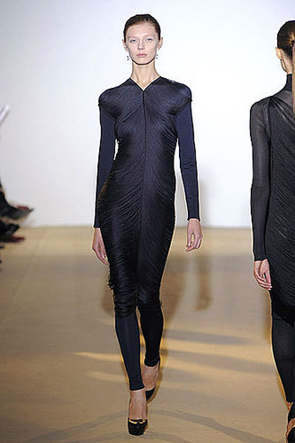 Raf Simons Sees the Benefits of Fringe for Jil Sander Spring 2009 Raf Simons Sees the Benefits of Fringe for Jil Sander Spring 2009