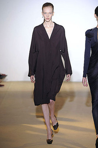 Raf Simons Sees the Benefits of Fringe for Jil Sander Spring 2009 Raf Simons Sees the Benefits of Fringe for Jil Sander Spring 2009