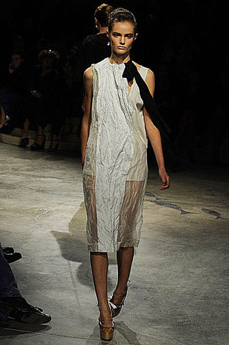Miuccia Prada Goes Fishing for Crumpled Clothes Miuccia Prada Goes Fishing for Crumpled Clothes