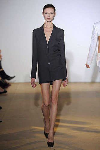 Raf Simons Sees the Benefits of Fringe for Jil Sander Spring 2009 Raf Simons Sees the Benefits of Fringe for Jil Sander Spring 2009