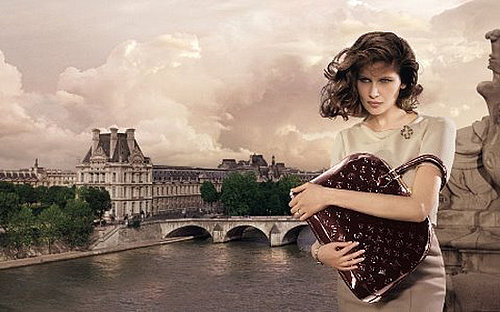 Laetita Casta Takes Paris for Louis Vuitton