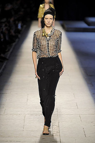 Dries Van Noten Checks In for Spring 2009 Dries Van Noten Checks In for Spring 2009