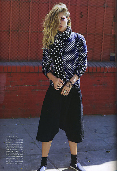 Erin Wasson Takes Comme des Garcons for H&M Out For a Spin Erin Wasson Takes Comme des Garcons for H&M Out For a Spin