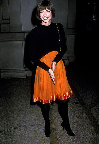 Dec. 1988: Shortly after her appointment as Vogue editor in July 1988, at the Costume Institute Gala. Dec. 1988: Shortly after her appointment as Vogue editor in July 1988, at the Costume Institute Gala.