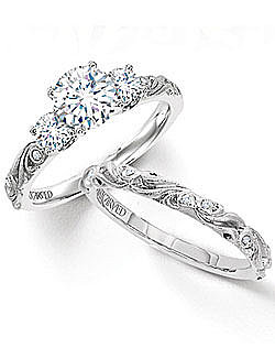 Rings: ArtCarved from The Knot