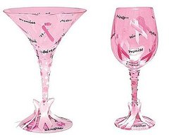 These are the Pink Ribbon glasses available January 2009 These are the Pink Ribbon glasses available January 2009