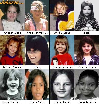 Celebs as kids