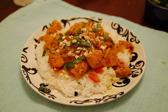 Chicken Curry from Williams-Sonoma's Asian cookbook.