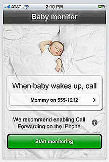 Mommy's Lil Helper: Baby Monitor For Your iPhone  