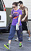 Ashley Tisdale Leaving Gym