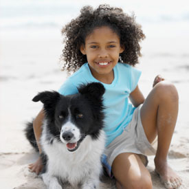 The Family Dog Helps Control Childhood Obesity
