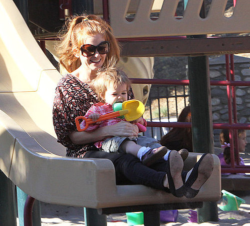 Isla and Olive Both Have Their Hands Full Isla and Olive Both Have Their Hands Full