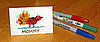 Kidoodles: Make Turkey Place Cards  