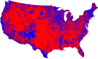 2008 Presidential Election Maps
