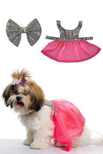 Dress & hair bow { by Aubrey O'Day }