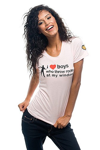 I love boys who throw rocks at my window { by Aubrey O'Day }