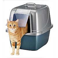 Enclosed Cat Litter Box: Van Ness Enclosed Cat Litter Pans at PETCO