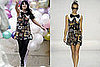 Celebrity Style Lily Allens's PPQ Bow Dress and Yves Saint Laurent Heels
