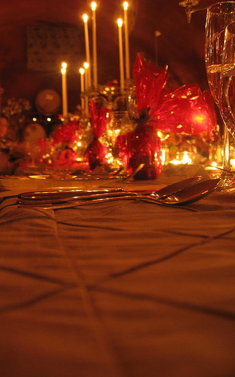 The candelabras truly added to the warm, jubilant and elegant feel of our banquet.