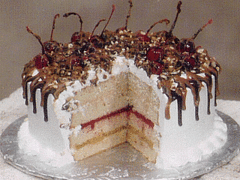banana plit cake
