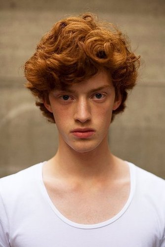 A classic portrait of a young man.