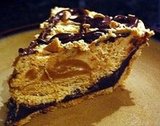 Black Bottom Peanut Butter Mousse Pie