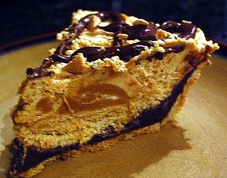 Black Bottom Peanut Butter Mousse Pie