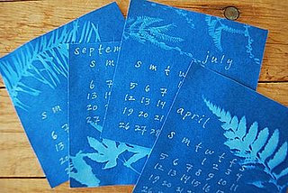 DIY: Photosynthesized Botanical Calendar