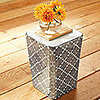 Nice and New: West Elm Decal Square Drum Table