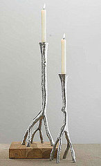 Steal of the Day: Viva Terra Bark Candlesticks Steal of the Day: Viva Terra Bark Candlesticks