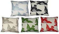 Nice and New: Hable Construction Cayenne Birds Pillow