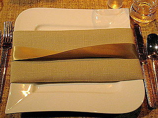 Simple Tip: Satin Ribbon Makes Affordable Place Setting