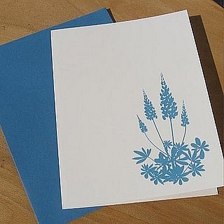 The Card Shop:  Blue Lupines