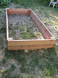 DIY Garden Box Tutorial and Pictures