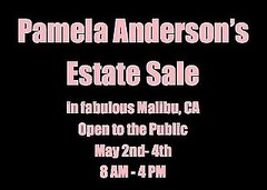 This Just In:  Pamela Anderson's Estate Sale