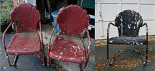 Before and After: A Little Paint Transforms These Lawn Chairs