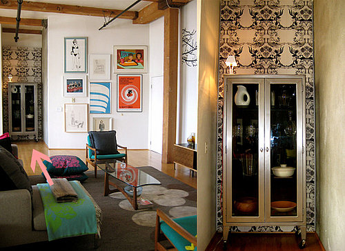 Casa Quickie: Wallpaper a Nook
