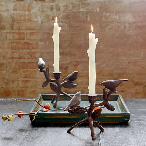 Steal of the Day: Perched Bird Candleholders