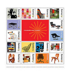 Nice and New: Charles & Ray Eames Stamps Nice and New: Charles & Ray Eames Stamps