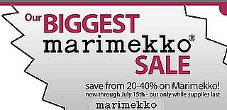 Sale Alert: Always Mod Marimekko Sale