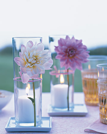 Casa Quickie: Flower Votive Display