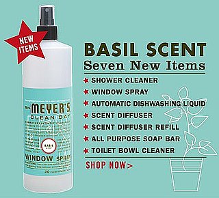 Nice and New: Mrs. Meyer's Basil Collection