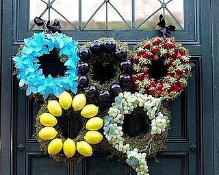 Midday Muse: Olympic Wreaths