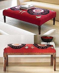 Nice and New: VivaTerra Suzani Bench