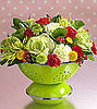 Cool Idea: A Colander As a Vase