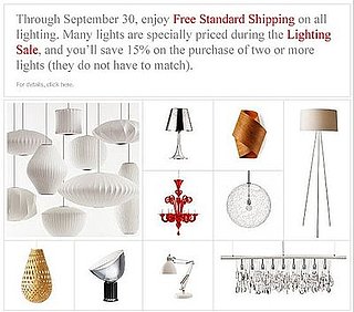 Sale Alert: Lighting Sale at Design Within Reach