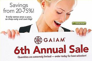 Sale Alert: Gaiam Sixth Annual Sale