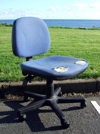 Before and After:  Office Chair Rehab