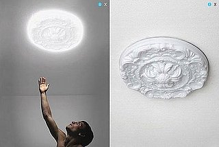 Cool Idea: Ceiling Medallion Light